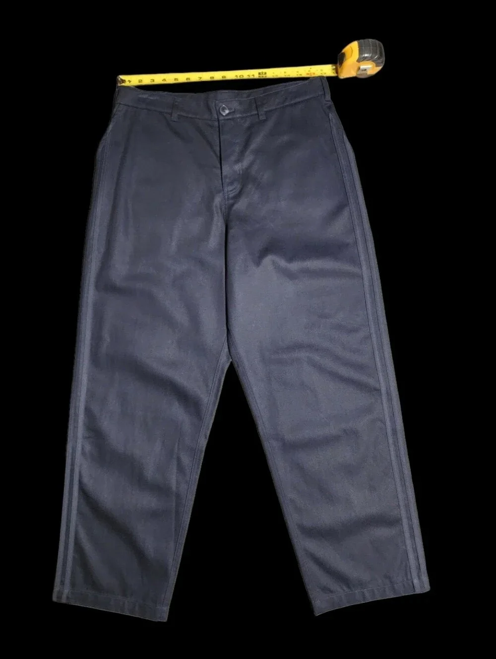 adidas Originals 3-Stripes Skateboarding Men's Chino Pants JC7663 Navy Size 34